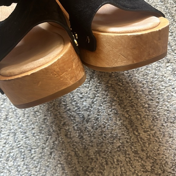 Veronica beard hannalee suede clog sandal- 8 - Picture 5 of 6